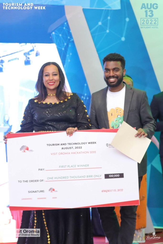 Freshbridge Received visit Oromia Hackathon banner